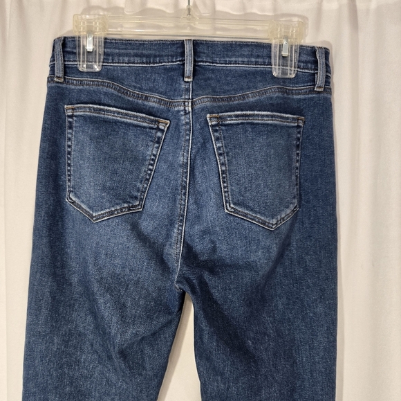 Loft The Skinny Jeans Raw Hem Sz 27 - Picture 7 of 10